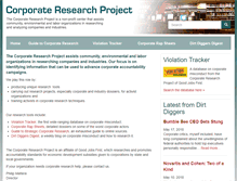Tablet Screenshot of corp-research.org